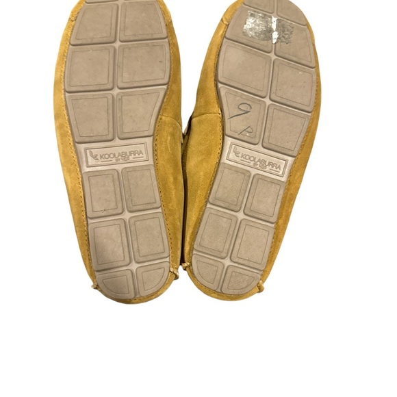 Koolaburra Cozy Tan Suede Loafers for Men main image 4